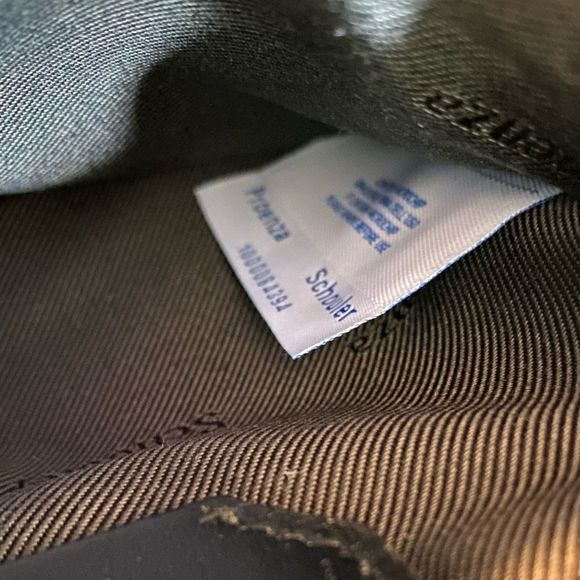 Proenza Schouler PS1 Tropical Print Nylon Pouch Crossbody Bag Ecru Multi Flawed - Picture 12 of 16